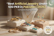 Affordable artificial jewelry in Pakistan — jhumka earrings necklaces bangles at Rose Dew