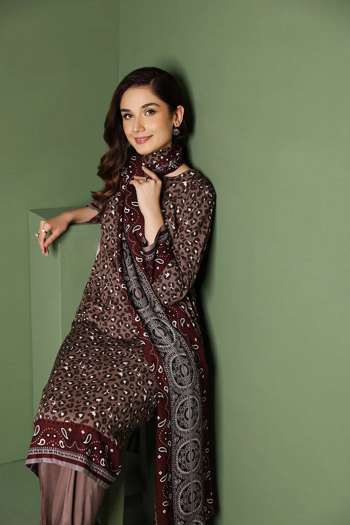 3 Piece - Printed Suit- 42206119-1-R